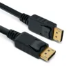 Cable DisplayPort a DisplayPort 1.5 m Jaltech – 4K, Puntas Doradas, 20 Pines, Encauchetado